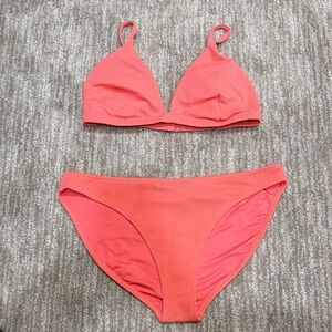 Old Navy Coral Bikini Set